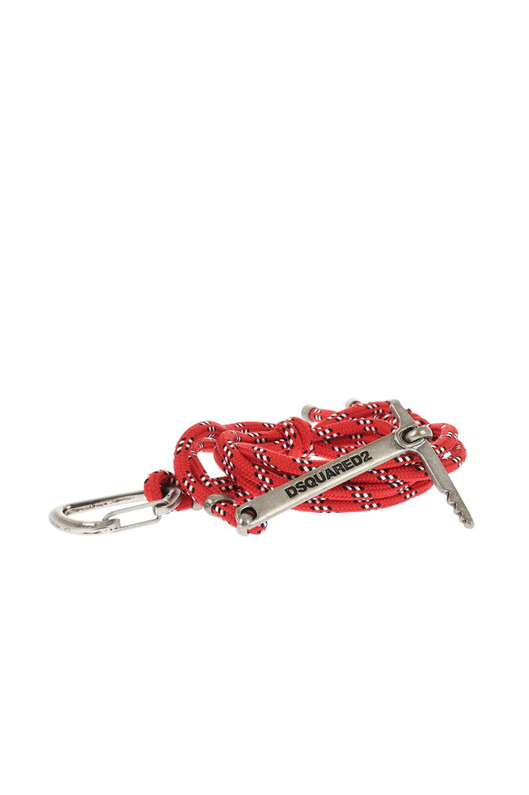 Red Solid Rope Belt 2