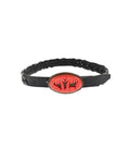 Black Aloha Woven Belt 1