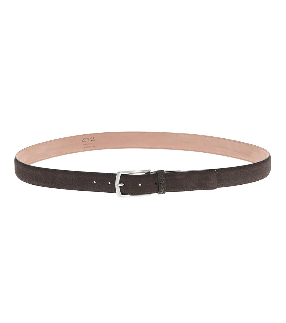 Brown Solid  Belt 1