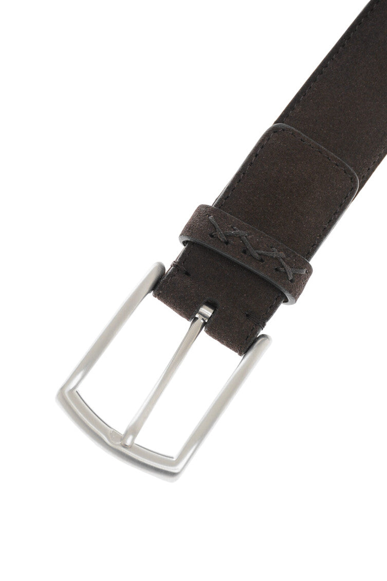 Brown Solid  Belt 3