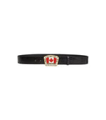 Black Solid Belt 1