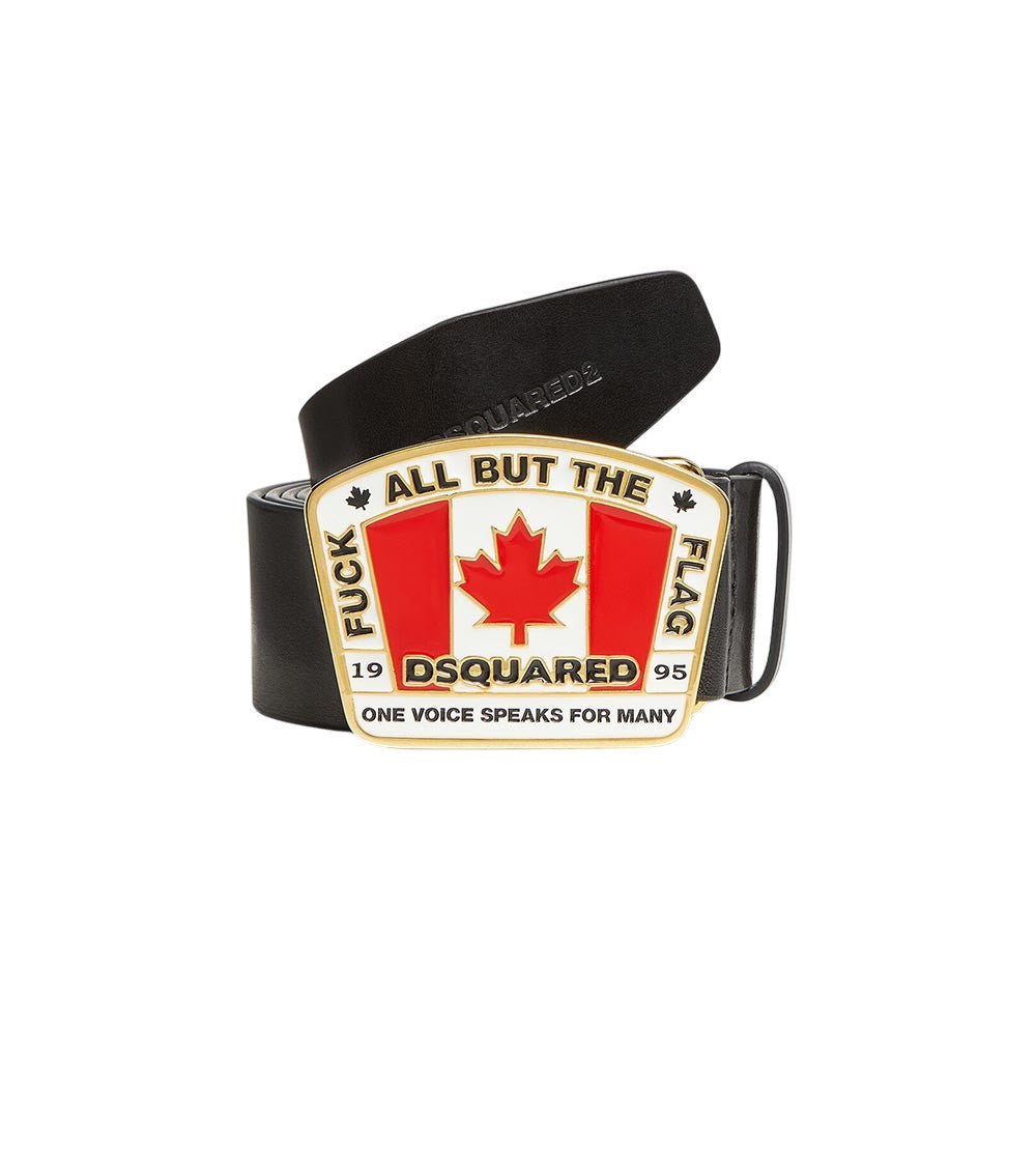 Black Solid Belt 2