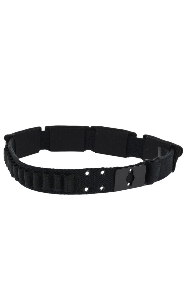 Black Utility Solid  Belt 1