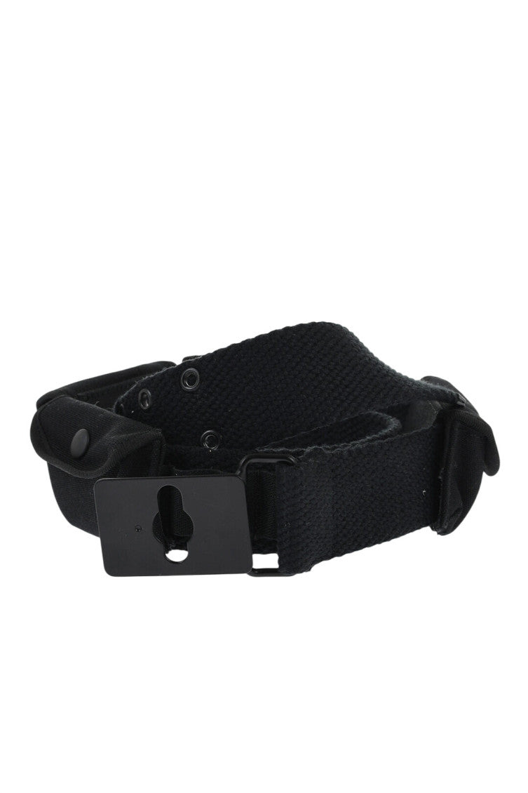 Black Utility Solid  Belt 2