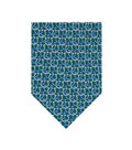 Green Gancini Logo Printed  Tie 1