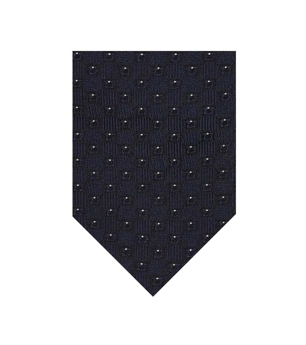 Black Jacquard Tie 1