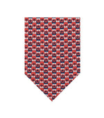 Multicolor Geometric Printed Tie 1