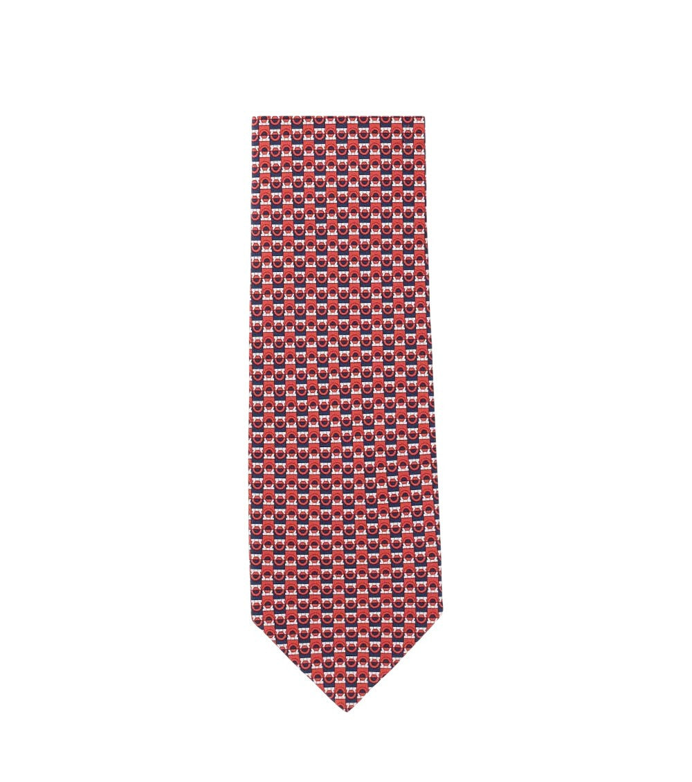 Multicolor Geometric Printed Tie 2
