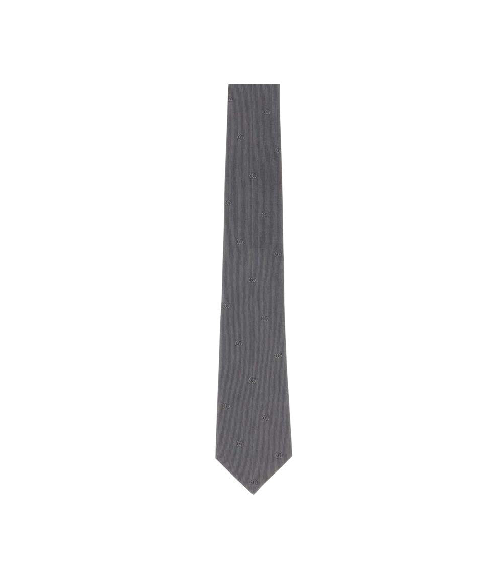 Grey  Logo Tie 2