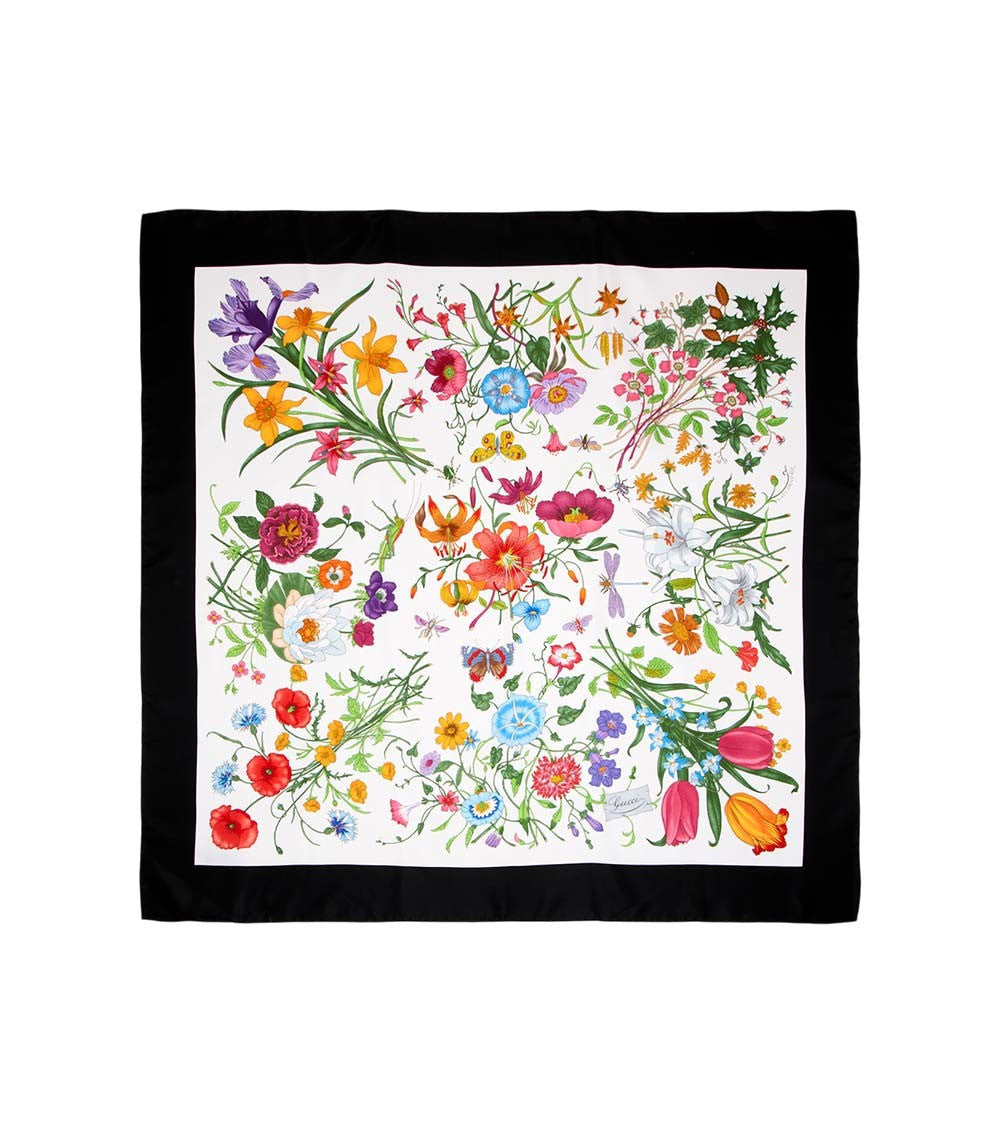 Multicolor  Floral Printed Scarf 1