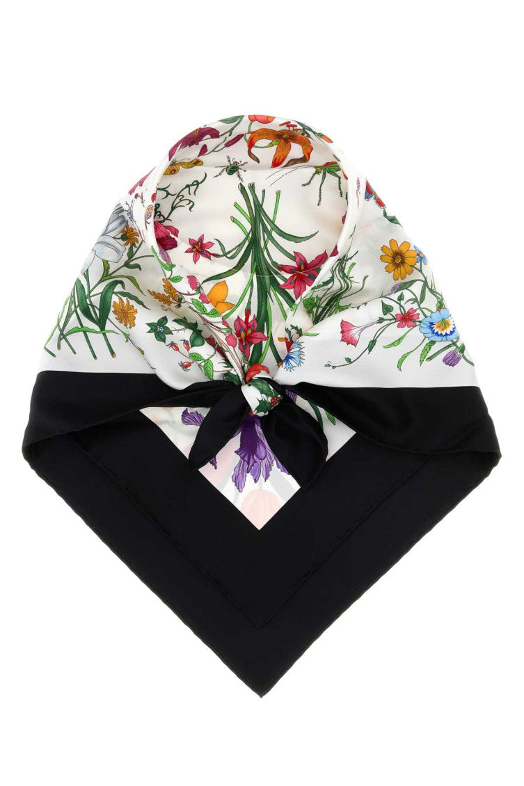 Multicolor  Floral Printed Scarf 2
