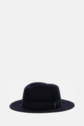 Dark Blue Logo Fedora Hat 1