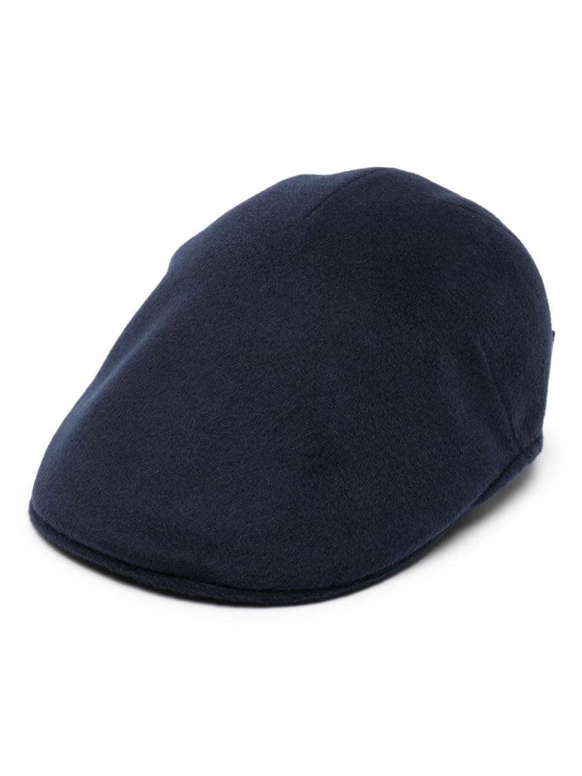 Blue Logo Flat Cap 1