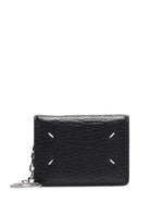 Black Four Stitches Wallet 1
