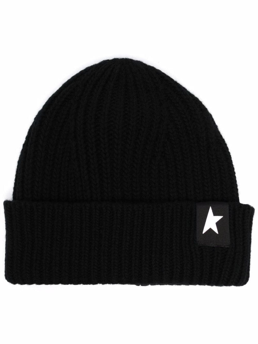 Black Star Beanie Hat 1