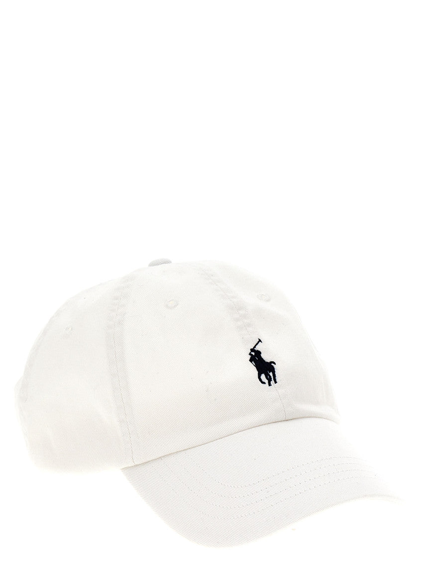 White Logo Embroidery Baseball Cap 2