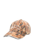 Brown Printed Baseball Hat 1