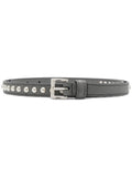 Grey Studded Buckle Belt 1