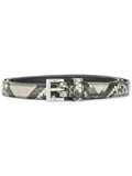 Multicolor Animal Print Buckle Belt 1