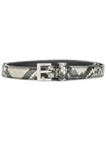 Multicolor Animal Print Buckle Belt 1