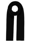 Black Signature Stripe Scarf 1