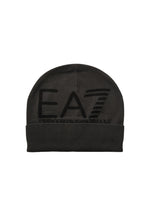 Black Logo Beanie Cap 1
