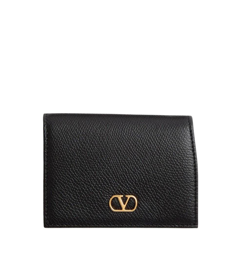 Black Textured Wallet 1