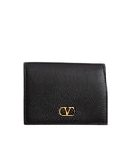 Black Textured Wallet 1