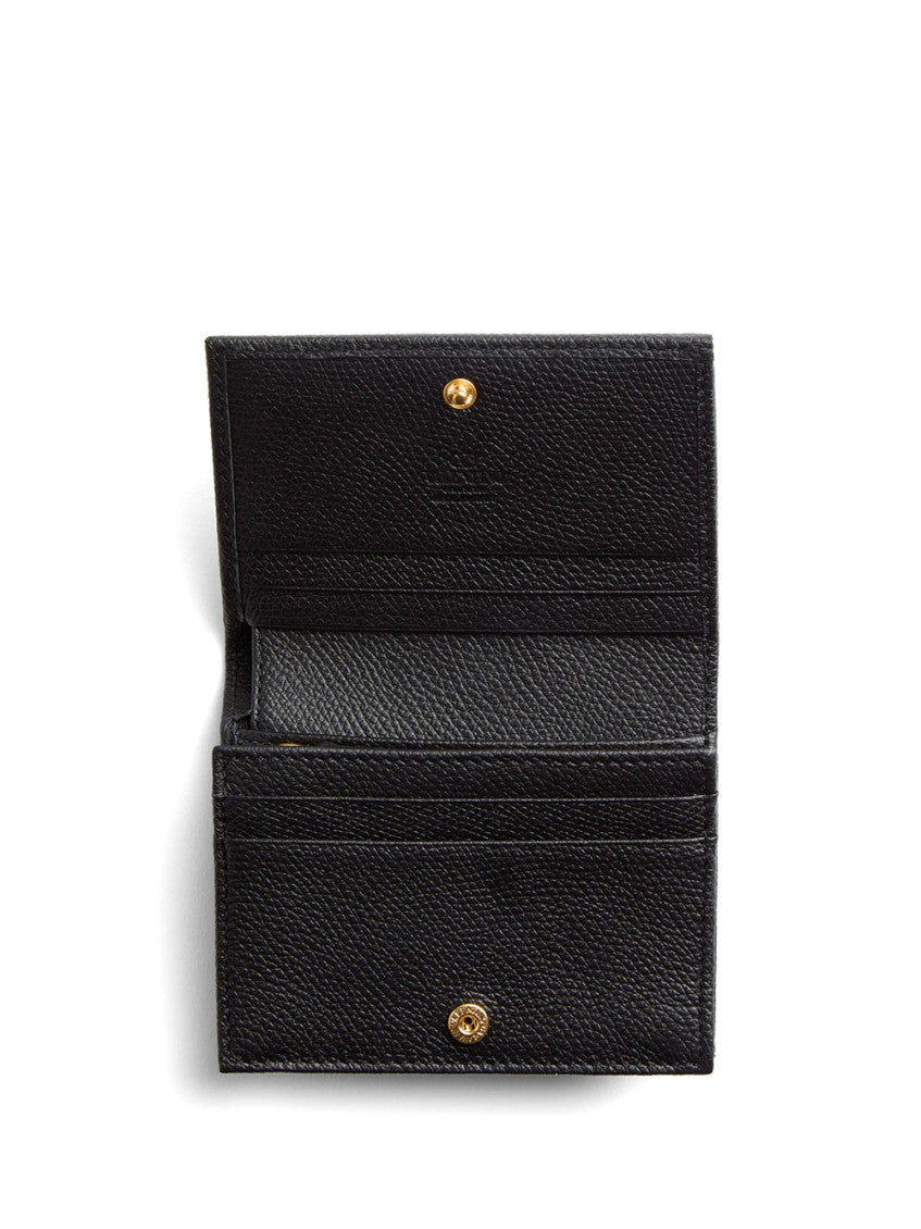 Black Textured Wallet 3