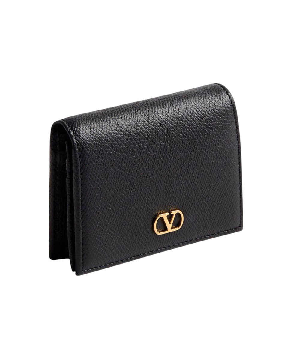 Black Textured Wallet 5