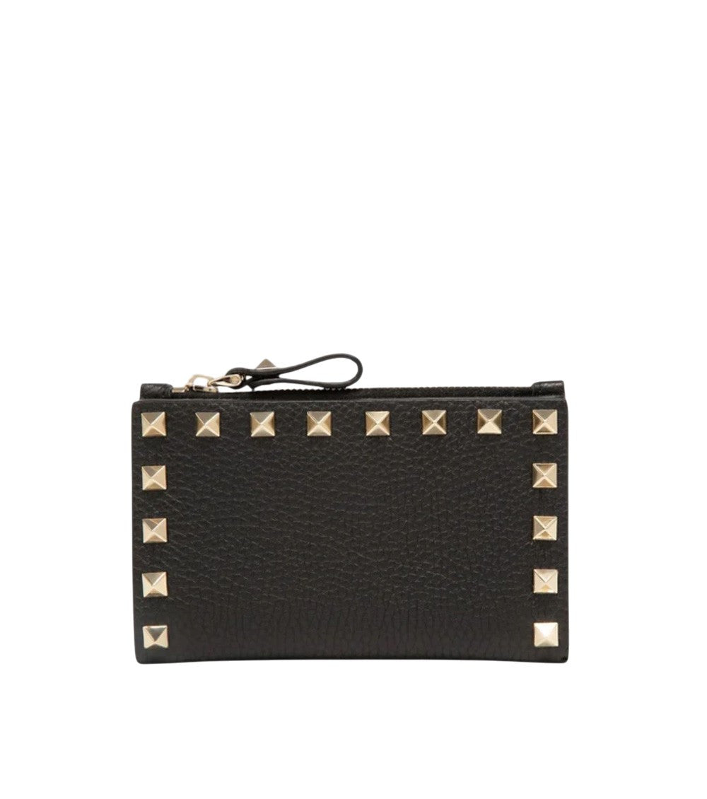 Black Studded Card Holder 1