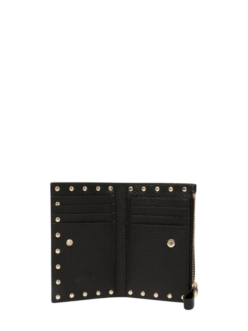 Black Studded Card Holder 3
