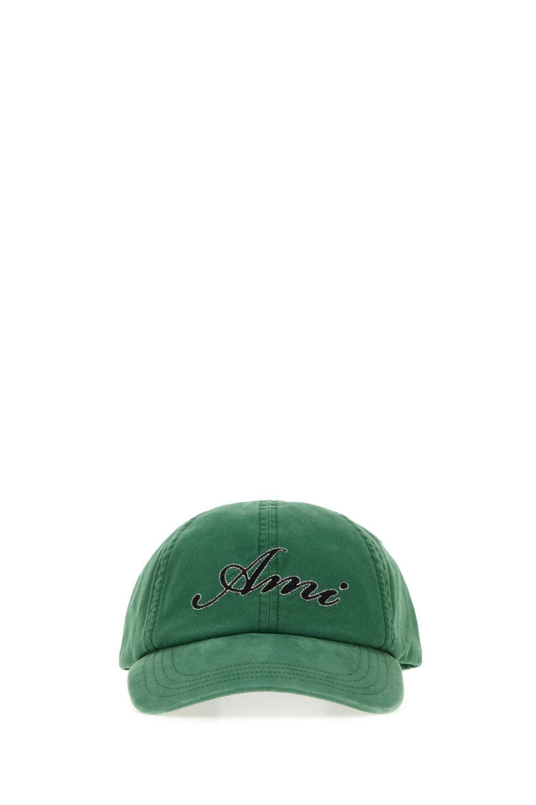 Green Logo Baseball Cap 1