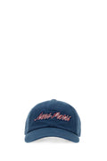 Blue Solid Baseball Cap 1