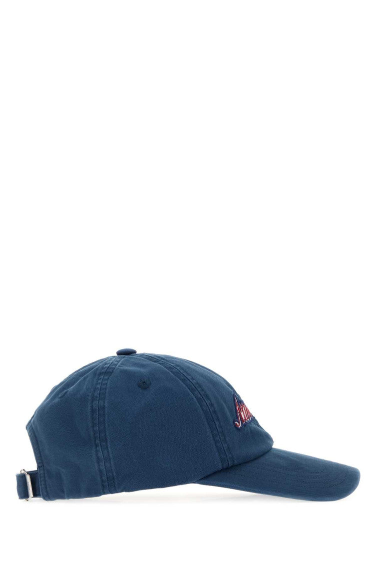 Blue Solid Baseball Cap 2
