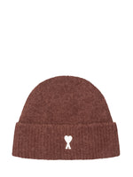 Brown Logo Beanie Cap 1