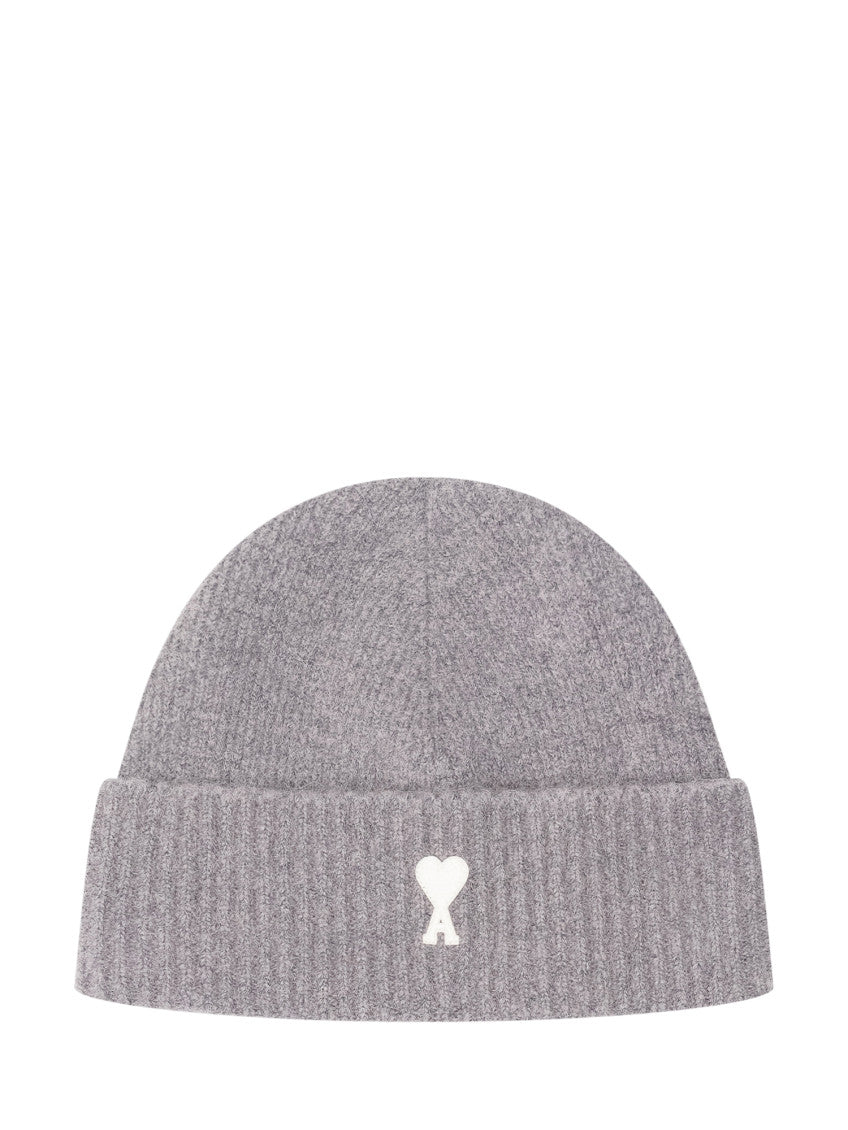Grey Logo Beanie Cap 1