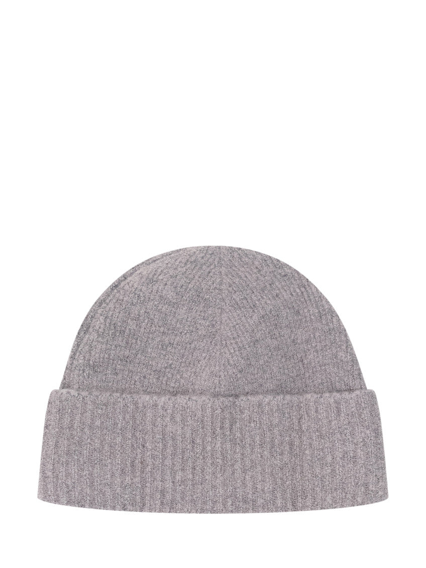 Grey Logo Beanie Cap 2