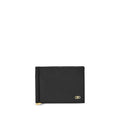 Black Gancini Textured Wallet 1