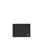 Black Gancini Textured Wallet 1