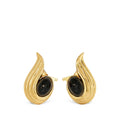 Golden Gancini Stud Earrings 1