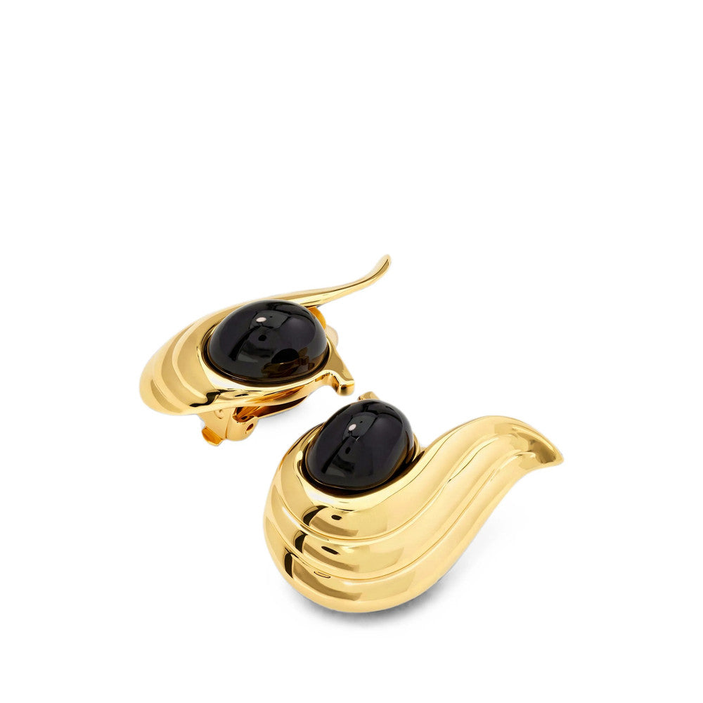 Golden Gancini Stud Earrings 2