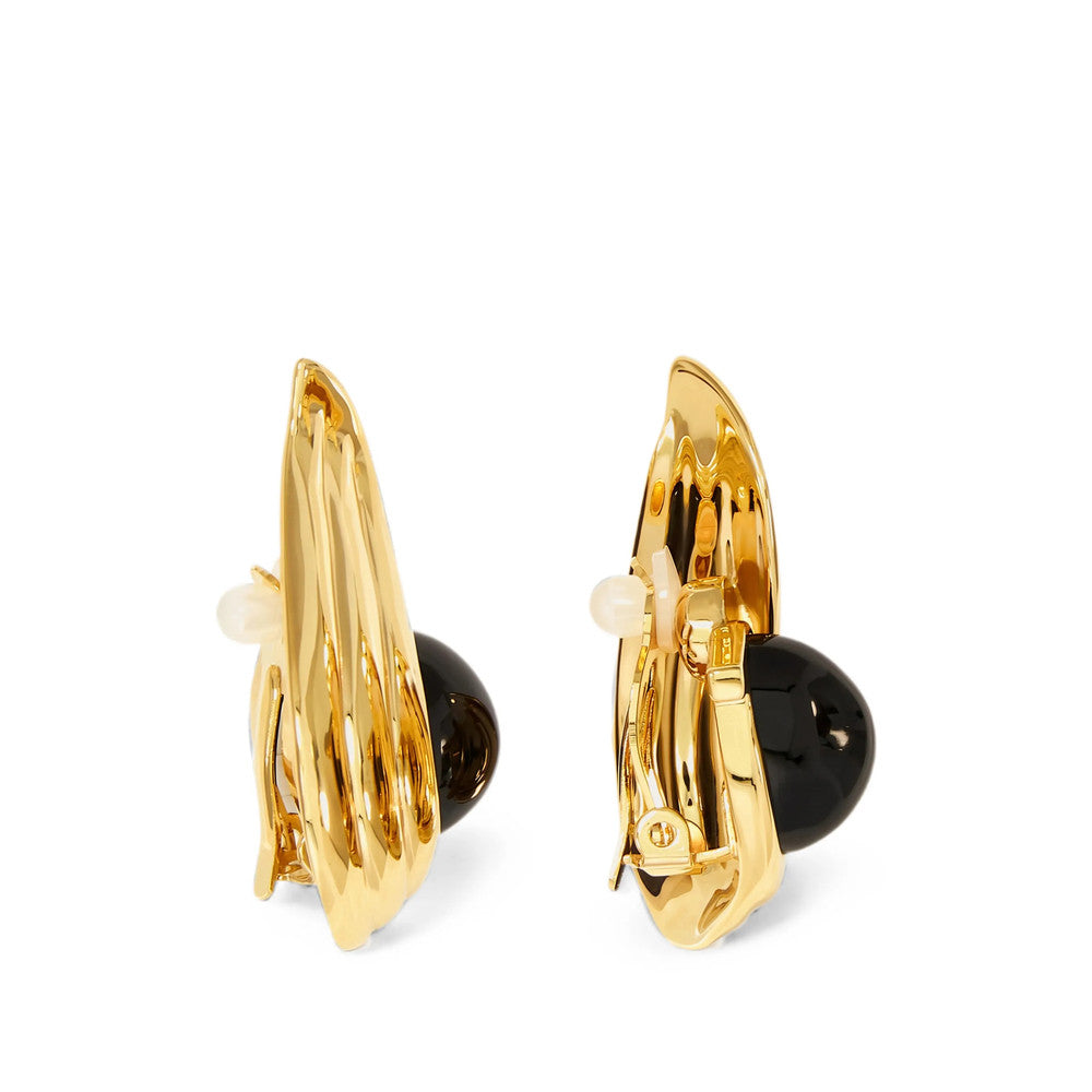 Golden Gancini Stud Earrings 4