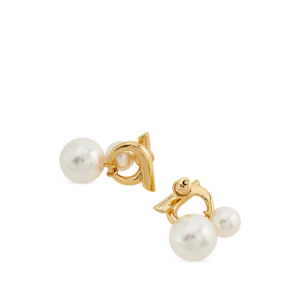 Golden Gancini Drop Earrings 2