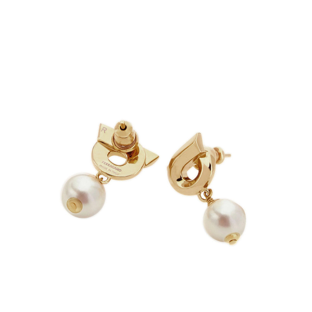 Golden Gancini Drop Earrings 3