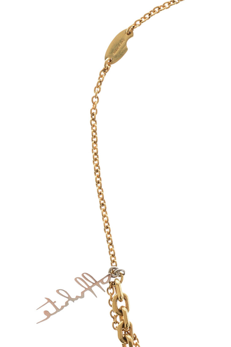 Golden Double Chain Necklace 3