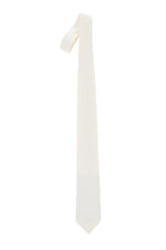 Off White Textured Tie 1