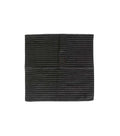 Black Striped Pocket Square 1