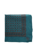 Green Printed Pocket Square 1