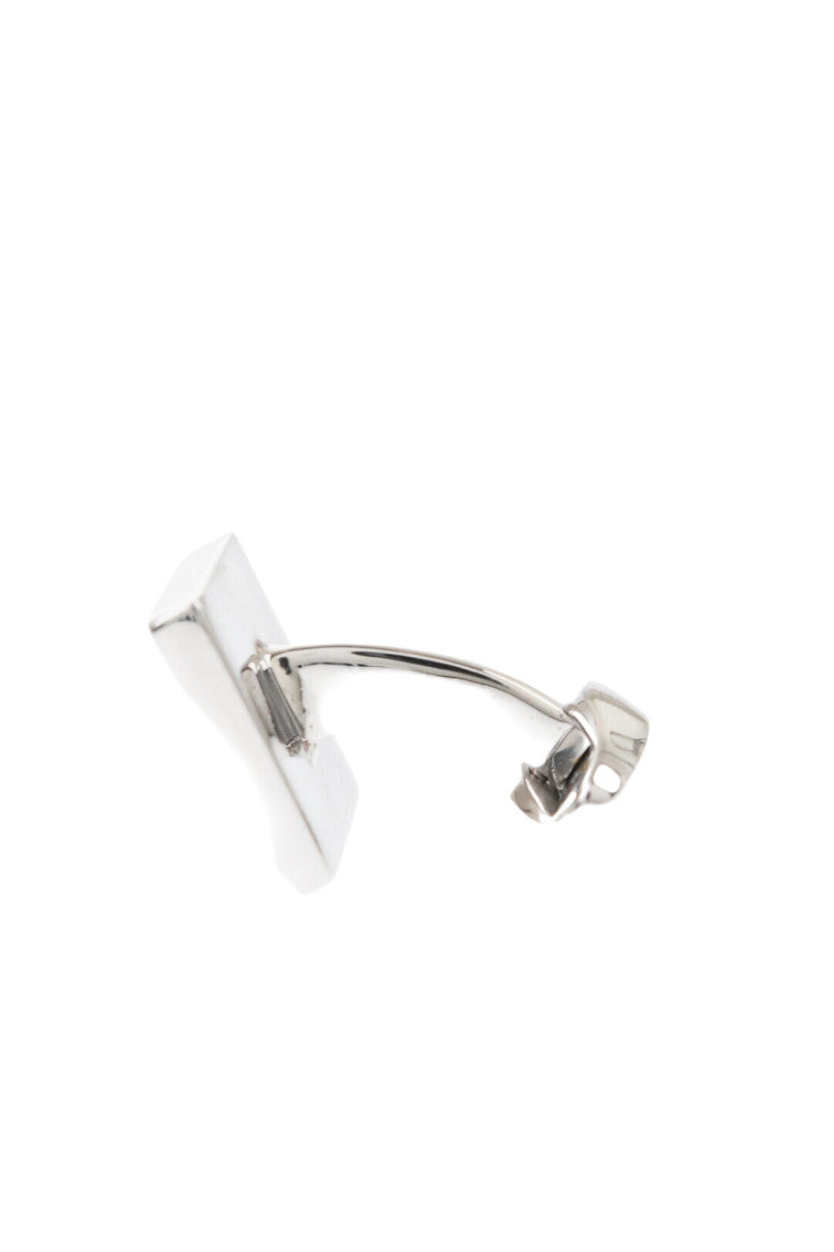 Orange Textured Square Cufflinks 2